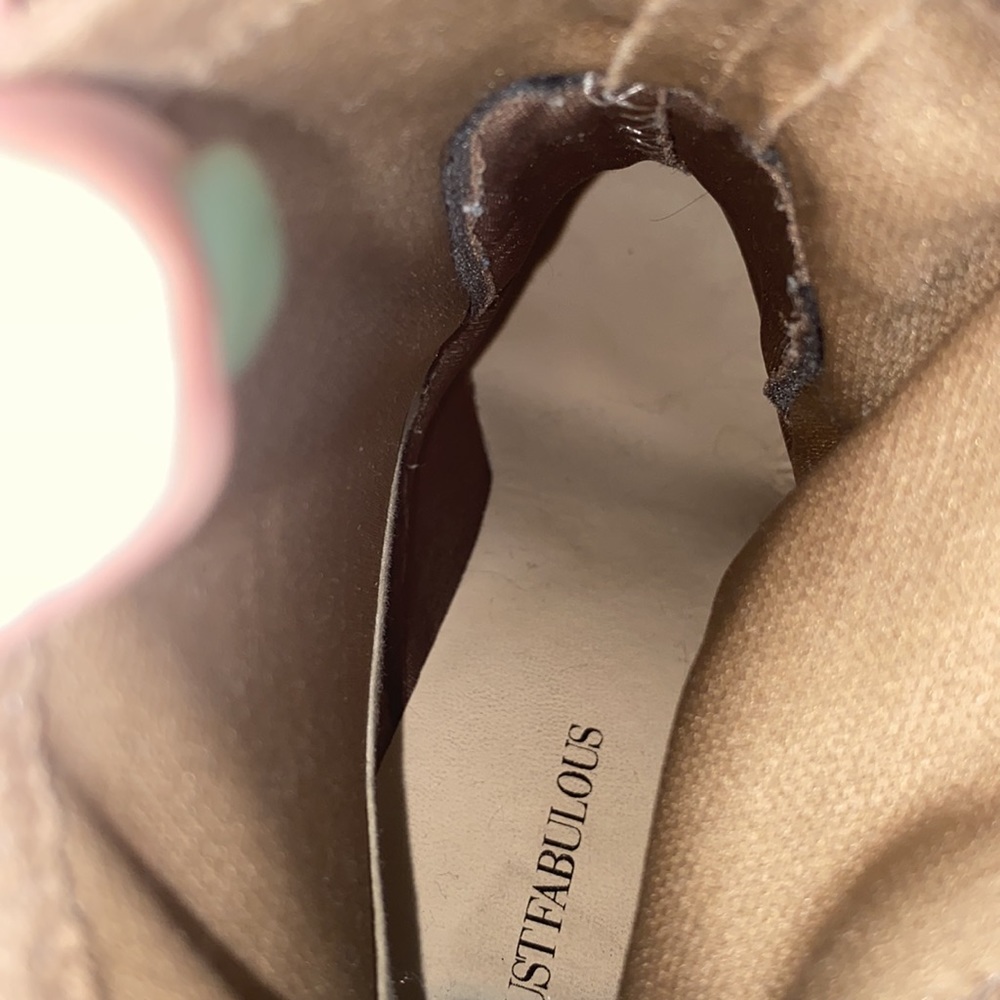 Tan booties! - Picture 6 of 7